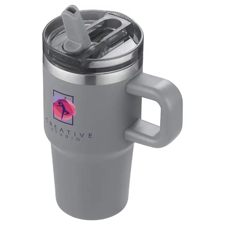 Alta 20 oz Eco-Friendly Vacuum Insulated Straw Mug #3