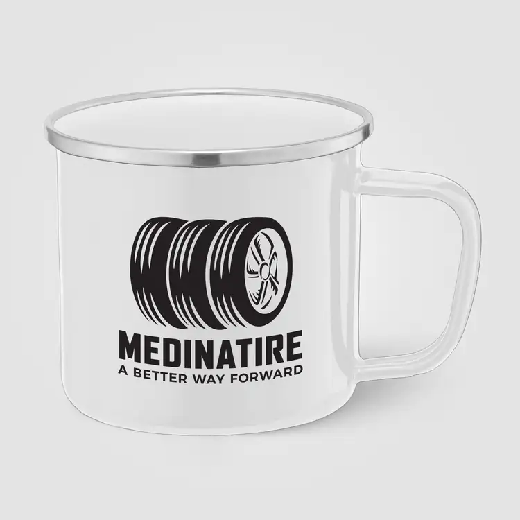 Wyoming Enamel-Coated Stainless Steel Campfire Mug 13 oz #10