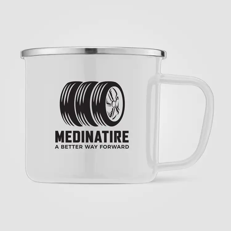 Wyoming Enamel-Coated Stainless Steel Campfire Mug 13 oz #11