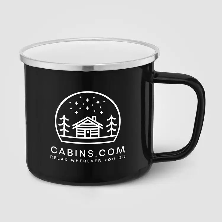 Wyoming Enamel-Coated Stainless Steel Campfire Mug 13 oz #4