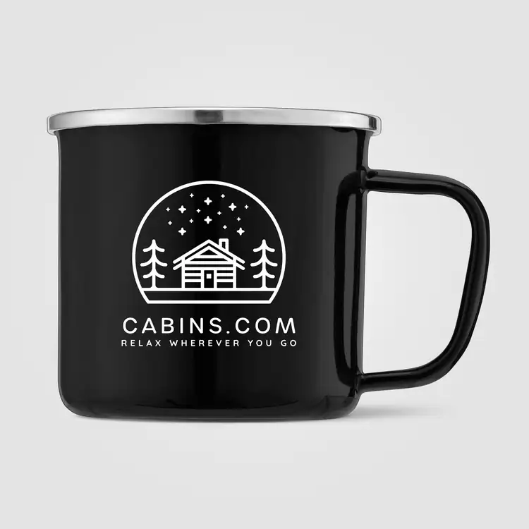 Wyoming Enamel-Coated Stainless Steel Campfire Mug 13 oz #5