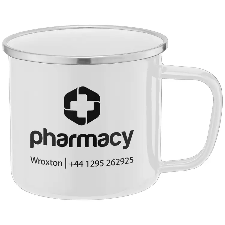 Wyoming Enamel-Coated Stainless Steel Campfire Mug 13 oz #9