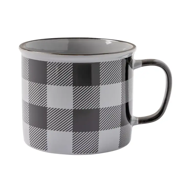 16oz Buffalo Check Mug #2