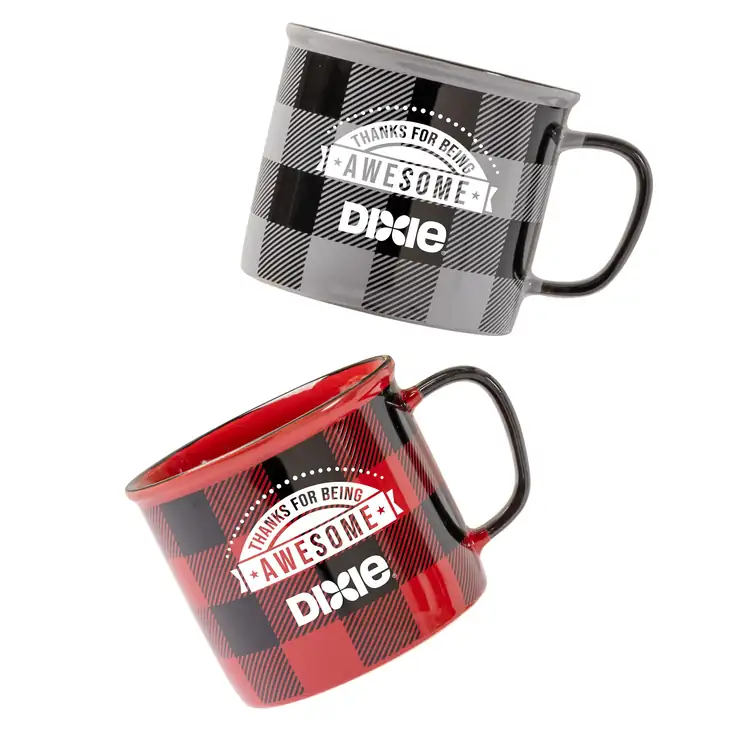 16oz Buffalo Check Mug #5
