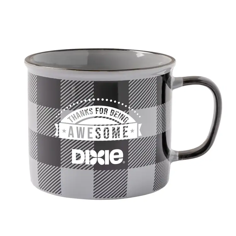 16oz Buffalo Check Mug #6