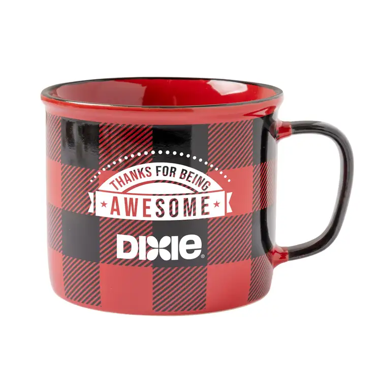 16oz Buffalo Check Mug #7