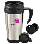 Tasse de voyage en acier inoxydable London
