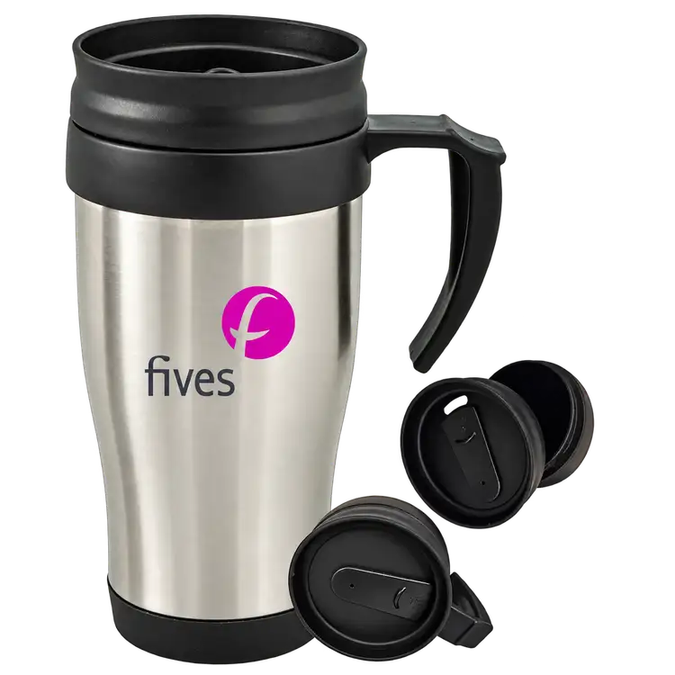 Tasse de voyage en acier inoxydable London
