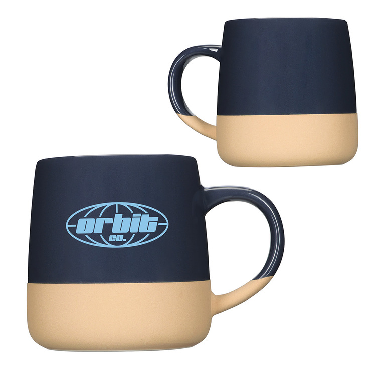 Artisan 15 oz Ceramic Mug with Clay Base #5