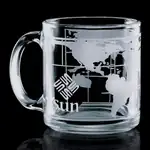Tasse globe Bismarck 13 oz avec gravure