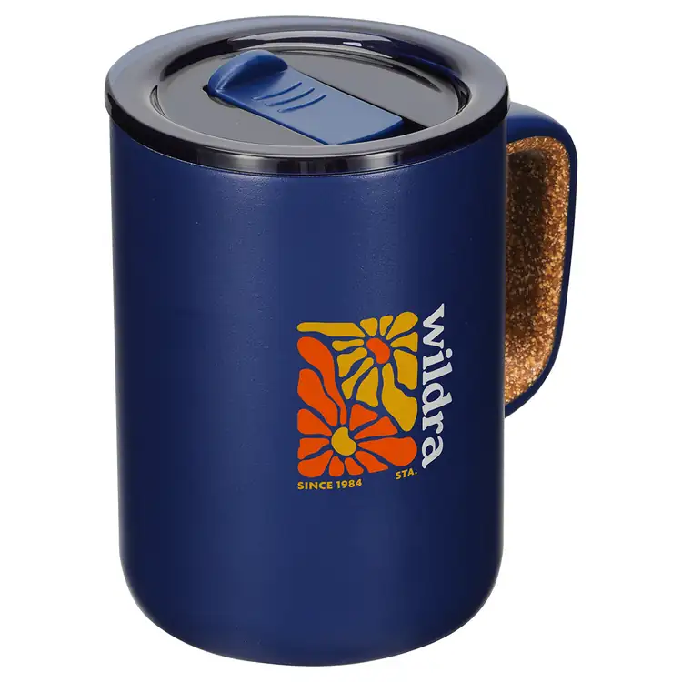 Tasse isotherme Savor 14 oz avec intérieur en céramique et poignée en liège #3