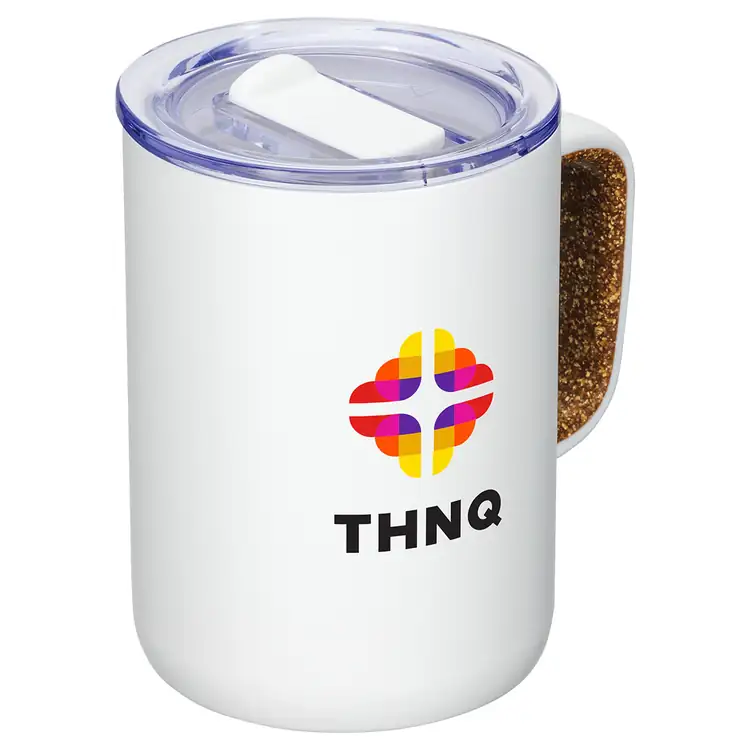 Tasse isotherme Savor 14 oz avec intérieur en céramique et poignée en liège #4