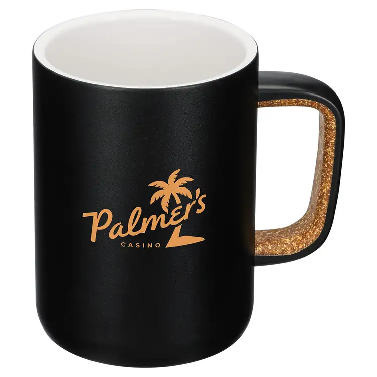 Tasse isotherme Savor 14 oz avec intérieur en céramique et poignée en liège #5