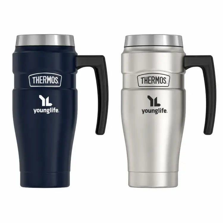 Thermos Stainless King Insulated Travel Mug 16 oz with Handle