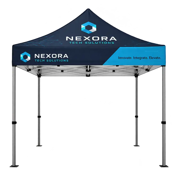 Steel Tent and Sublimated Canopy Kit