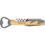 Wood Corkscrew and Bottle Opener