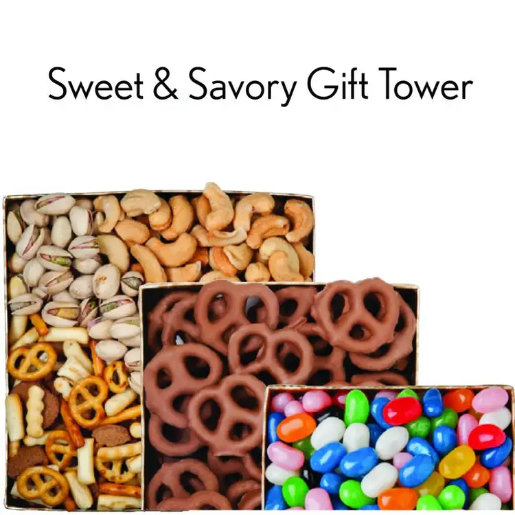 Sweet and Savoury Gift Tower #2