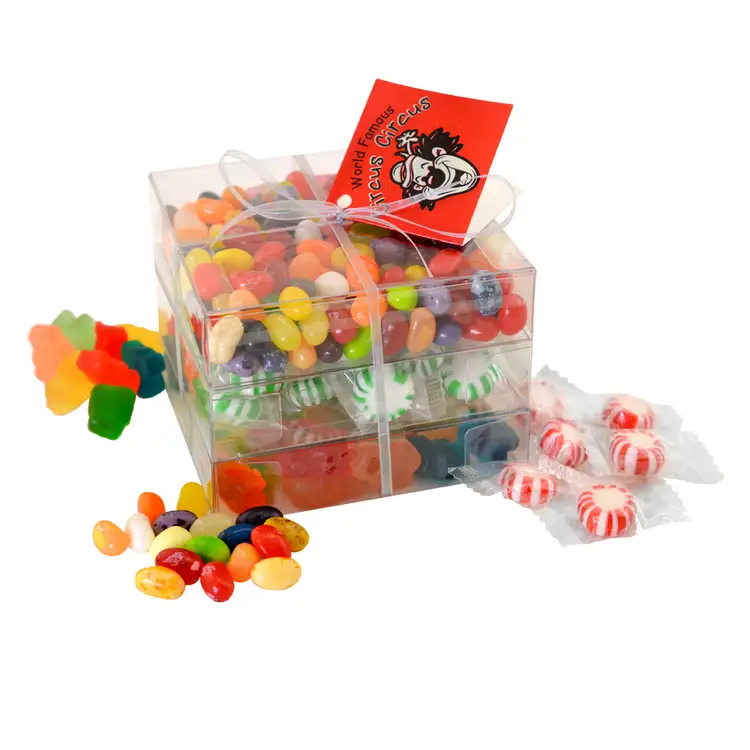 Three-Tier Candy Tower with Hang Tag