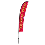 Extra Large Double Sided Feather Flag Replacement Graphic