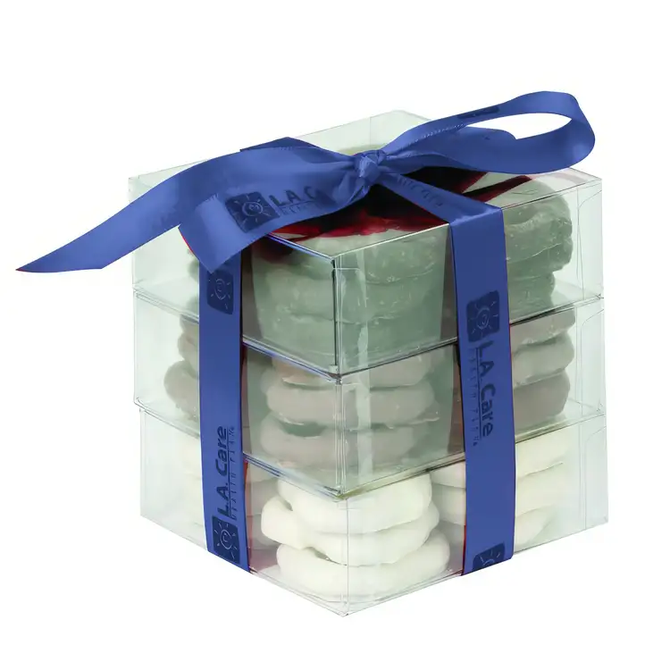 Stacked Clear Box Pretzel Trio #2