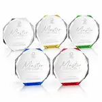Trophée Acadian en cristal optique - Gravure
