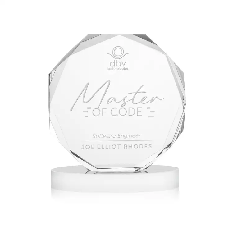 Acadian Award on Alberton Base - Deep Etch #30