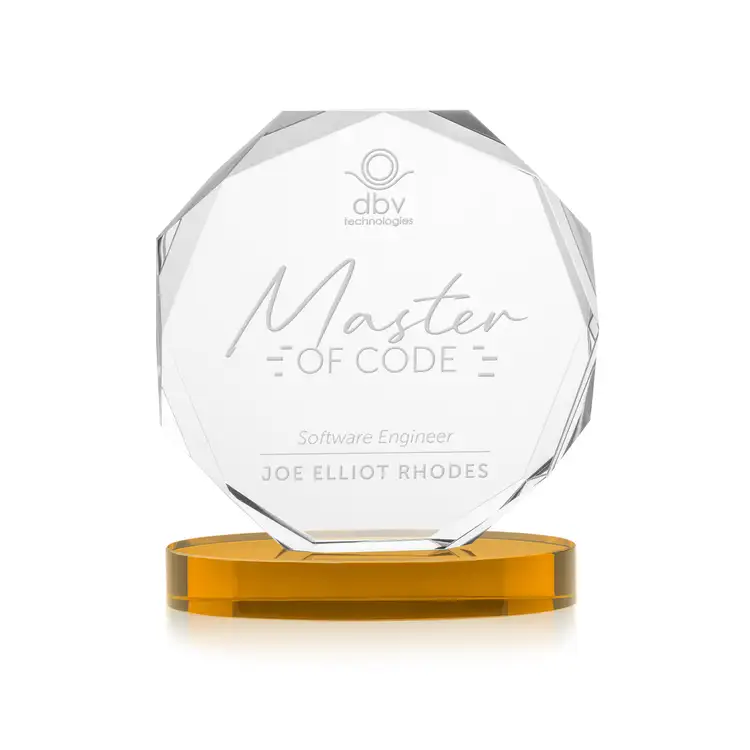 Acadian Award on Alberton Base - Deep Etch #33