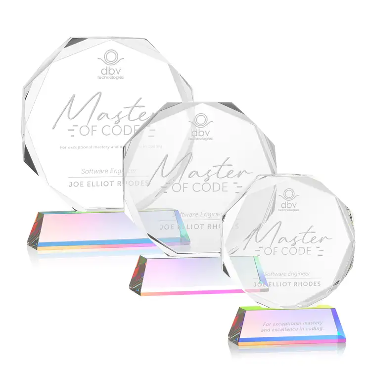 Acadian Award on Newhaven Base - Deep Etch #10