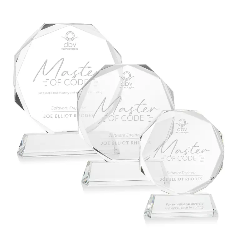 Acadian Award on Newhaven Base - Deep Etch #2
