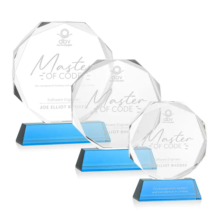 Acadian Award on Newhaven Base - Deep Etch #6