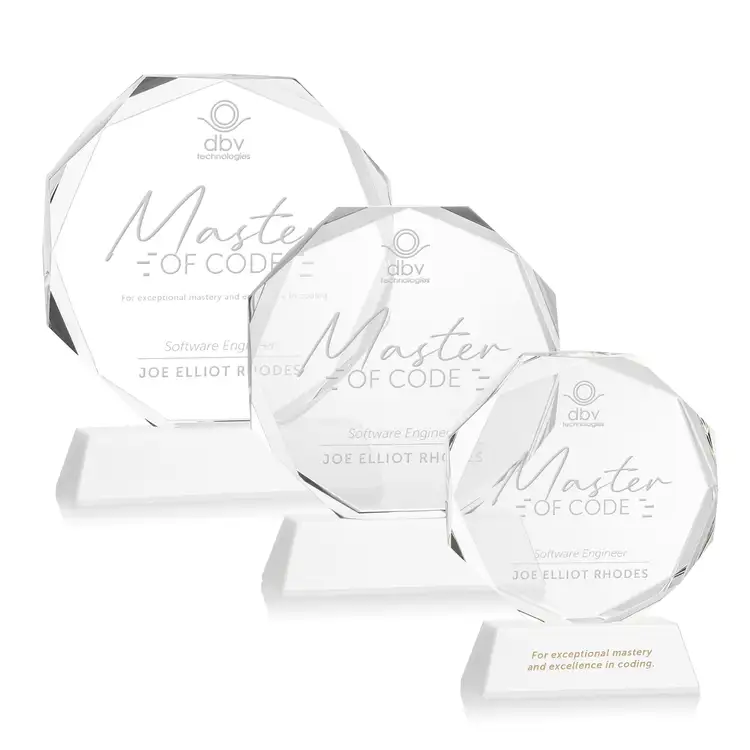 Acadian Award on Newhaven Base - Deep Etch #8