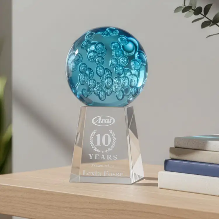 Addison Award on Celestina Base - Deep Etch #7