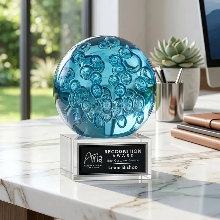 Addison Award on Hancock Base - Laser Engraving #17