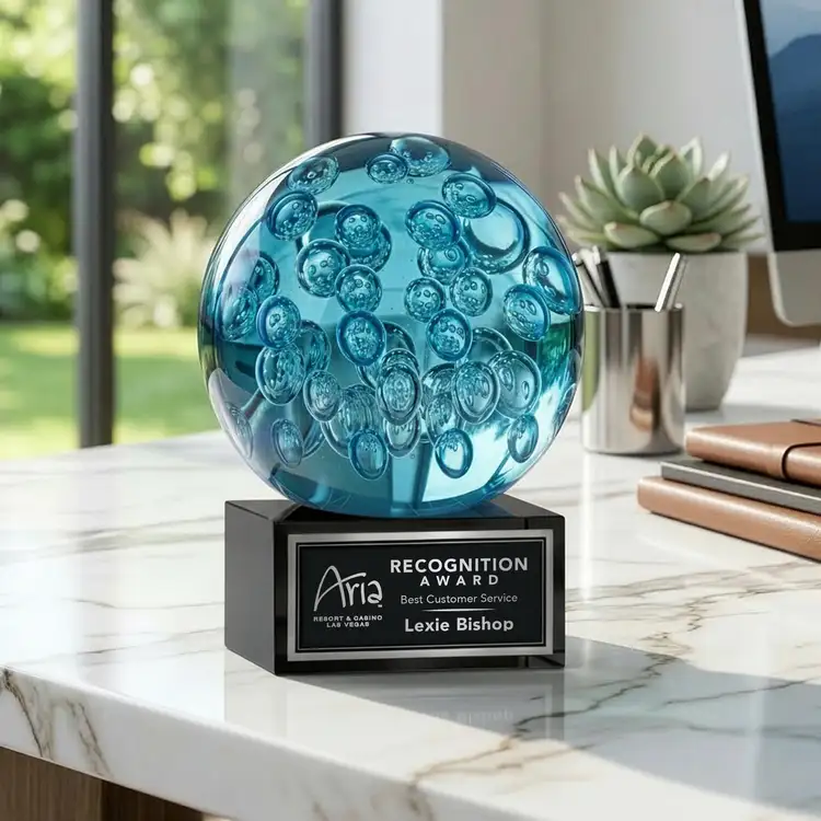 Addison Award on Hancock Base - Laser Engraving #18