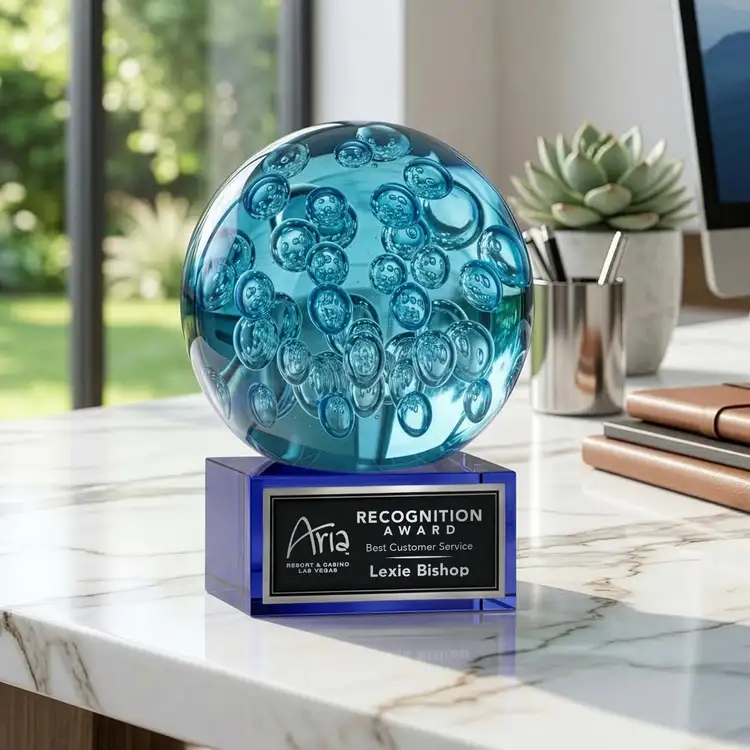 Addison Award on Hancock Base - Laser Engraving #19