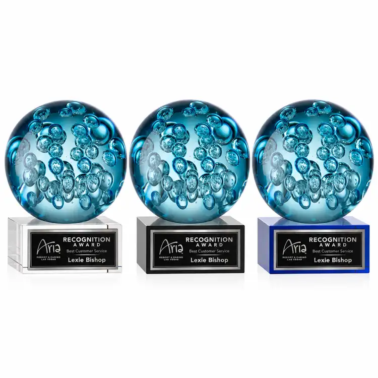 Addison Award on Hancock Base - Laser Engraving