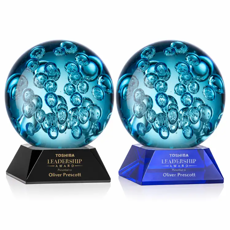 Addison Award on Sheffield Base - Deep Etch & Imprint