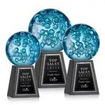 Trophée Addison sur socle haut en marbre - Gravure au laser