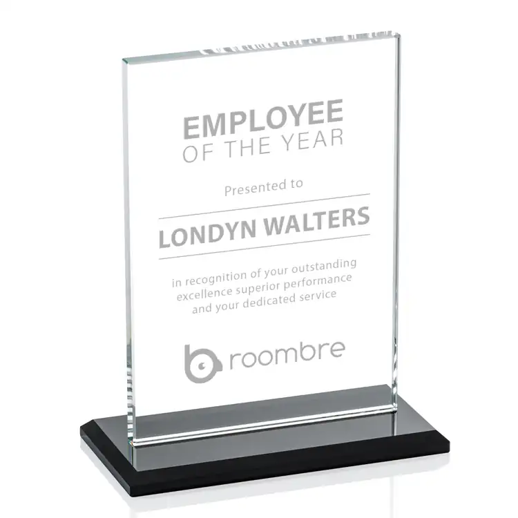 Algoma Award - Starfire Crystal - Engraved #3
