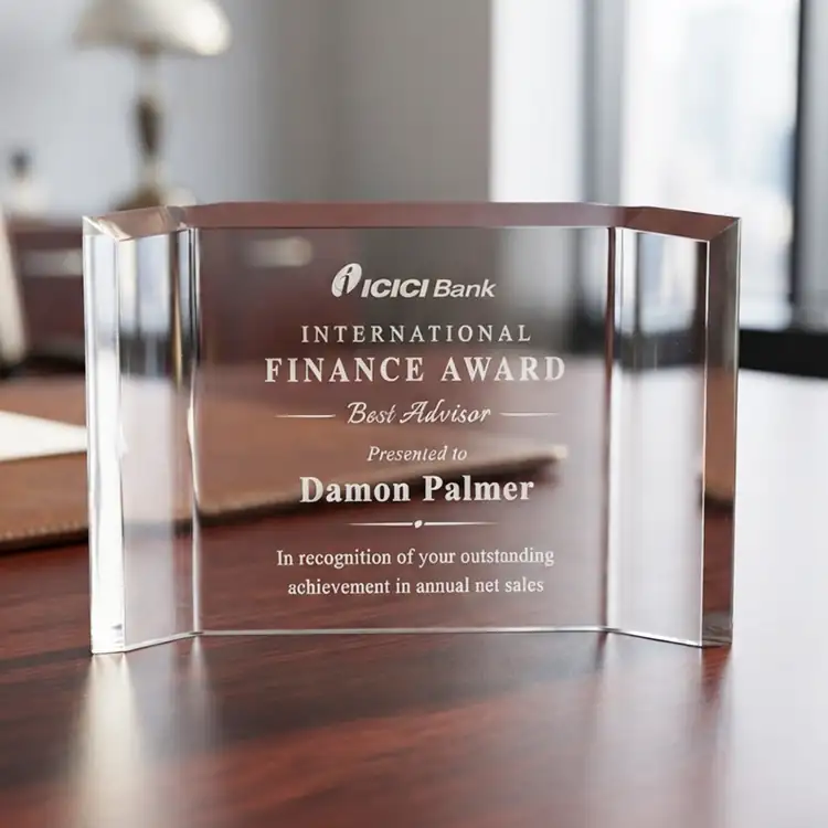 Almer Acrylic Award - Laser Engraving #3