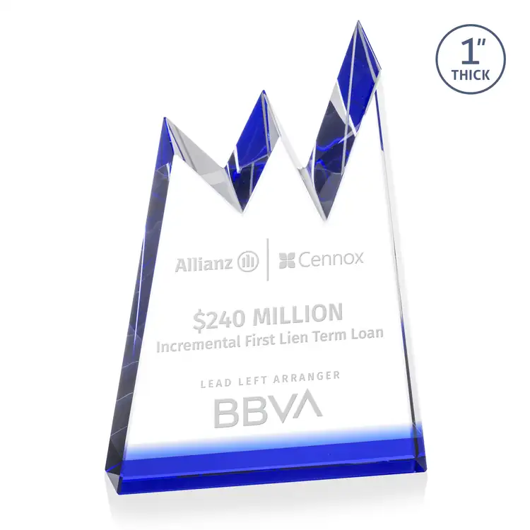 Alpine Award - Optical Crystal - Engraved #5