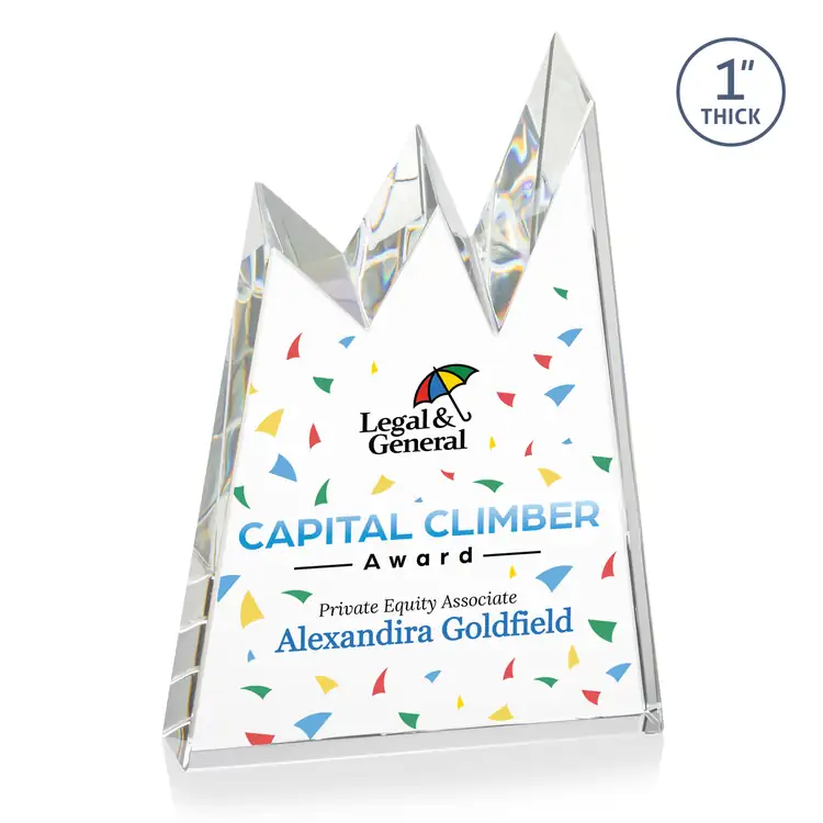 Alpine Award - Optical Crystal - Multicolor #2