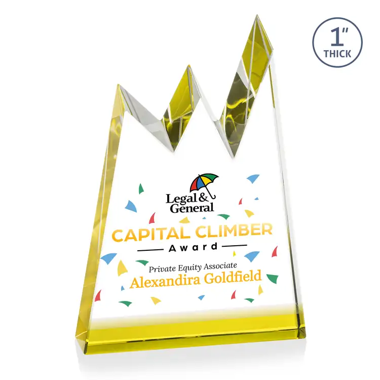 Alpine Award - Optical Crystal - Multicolor #4