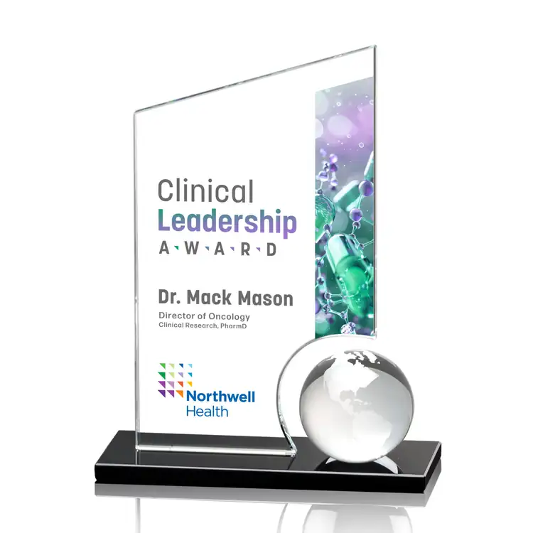 Amarath Starfire Crystal Award - Multicolor #3