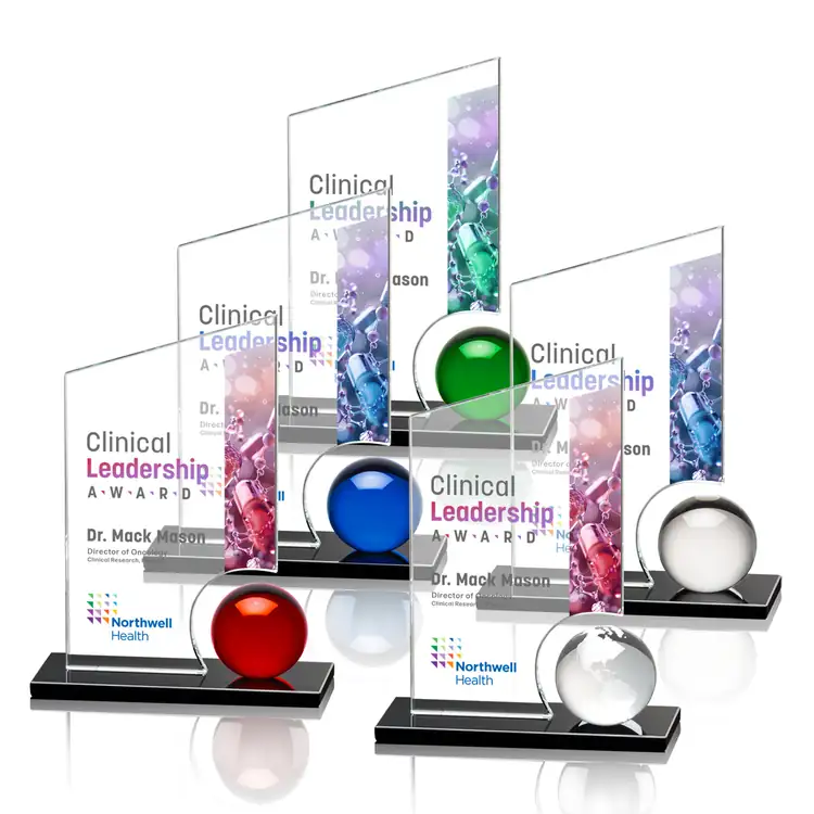 Amarath Starfire Crystal Award - Multicolor