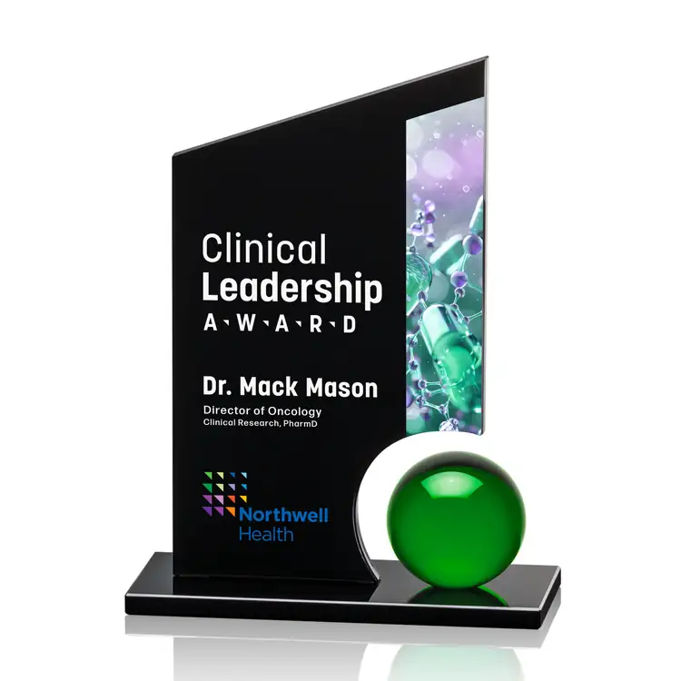 Amarath Black Crystal Award - Multicolor #5