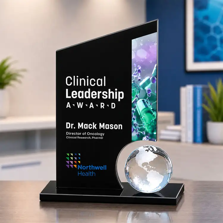 Amarath Black Crystal Award - Multicolor #7