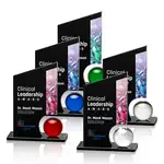Trophée Amarath en cristal noir - Multicolore