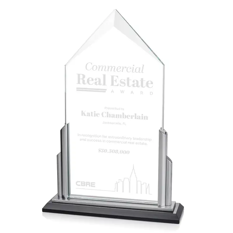 Amarillo Crystal and Aluminum Award #4