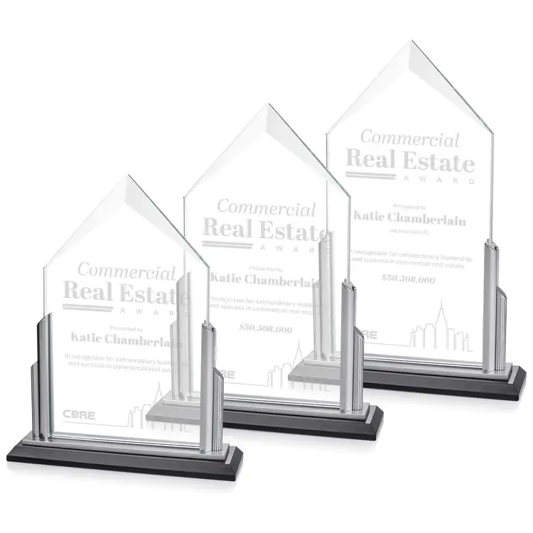 Amarillo Crystal and Aluminum Award